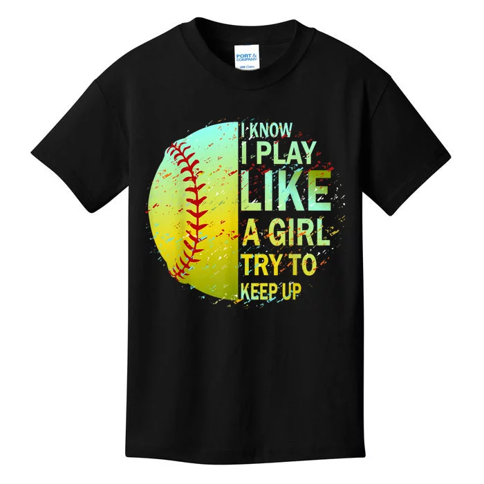 Softball Shirts For Girls | Softball TShirt Kids T-Shirt