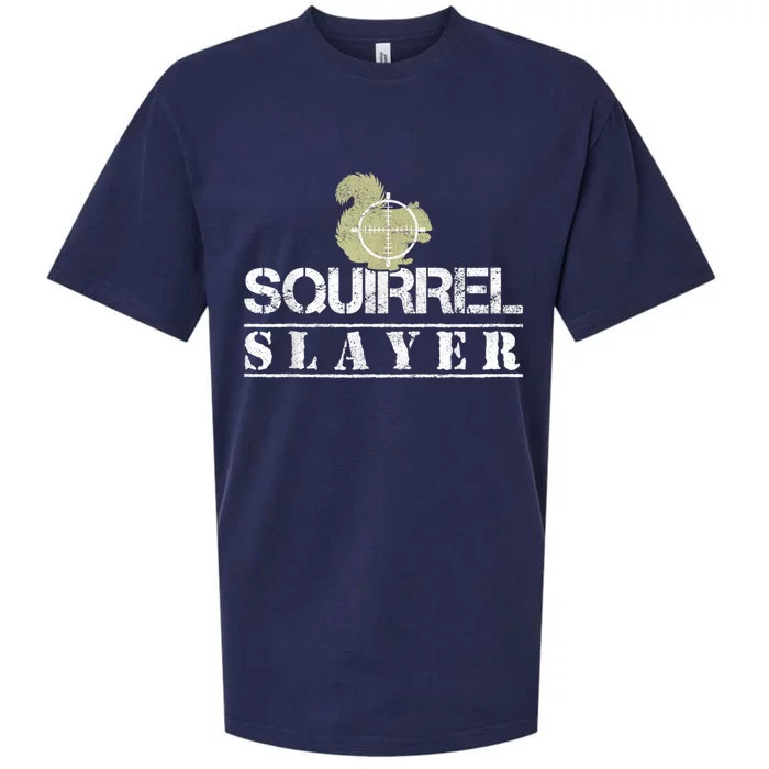 Squirrel Slayer Funny Squirrel Hunting Squirrel Hunters Sueded Cloud Jersey T-Shirt