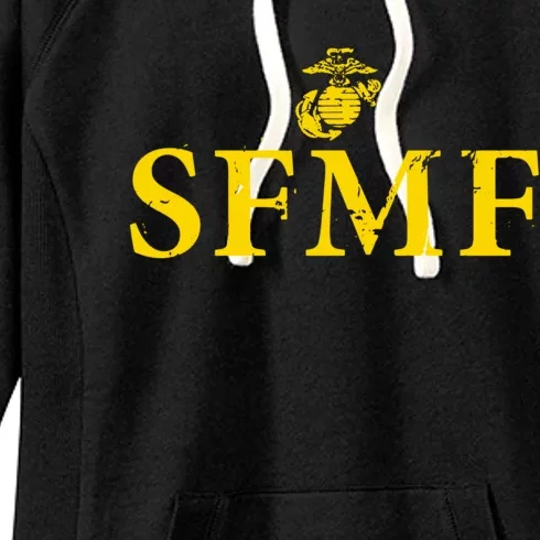 SFMF Semper Fi US Marines Women's Fleece Hoodie