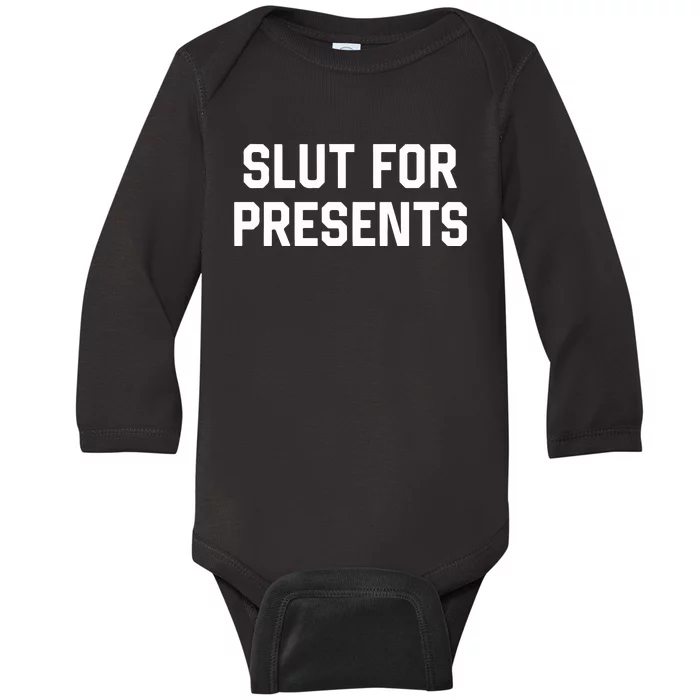 Steve Slut For Presents Baby Long Sleeve Bodysuit