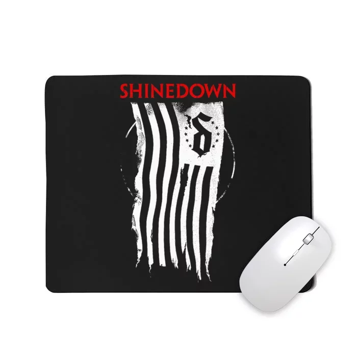 Shinedown Shredded Flag Mousepad