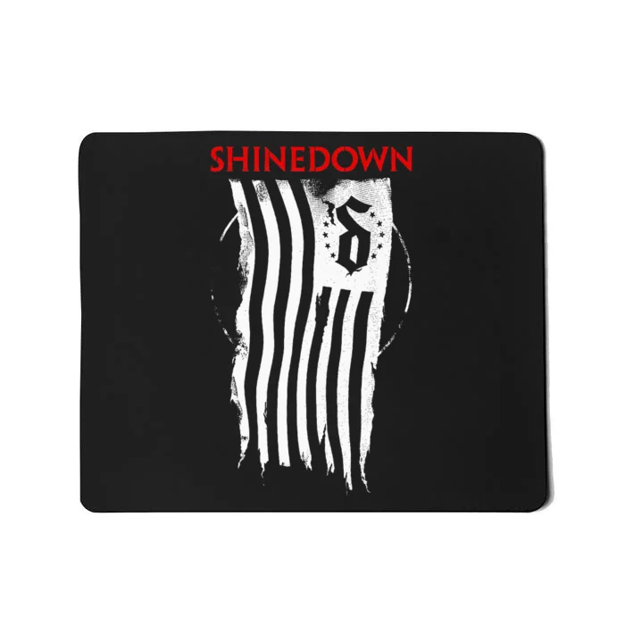 Shinedown Shredded Flag Mousepad