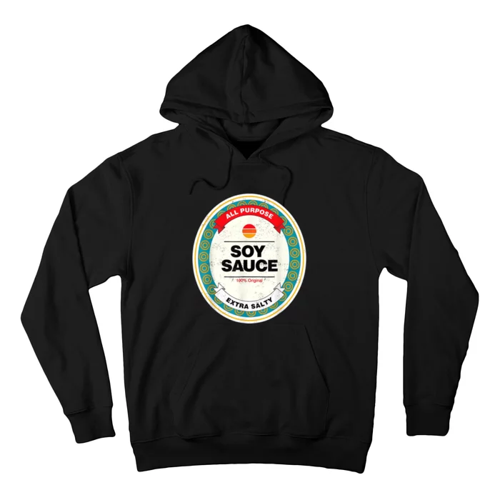 Soy Sauce Funny Costume Vegan Soy Sauce Funny Sushi Matching Group Halloween Hoodie