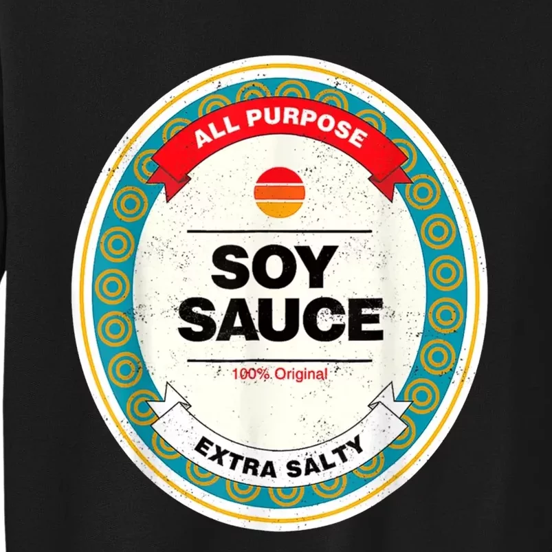 Soy Sauce Funny Costume Vegan Soy Sauce Funny Sushi Matching Group Halloween Sweatshirt