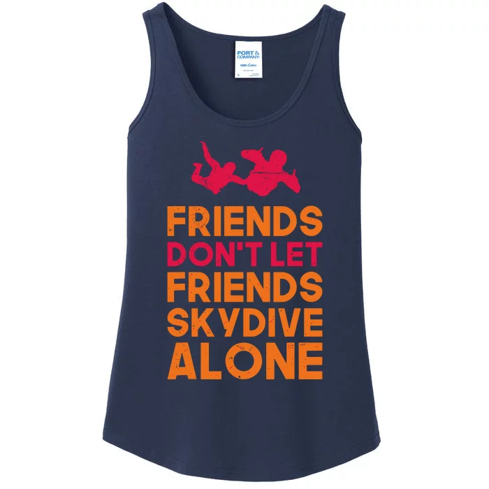 Skydiver Shirts Funny Friends Skydiving Parachute Ladies Essential Tank