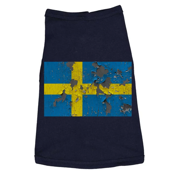 Sweden Stone Flag Doggie Tank