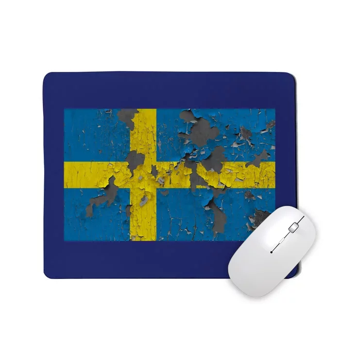 Sweden Stone Flag Mousepad