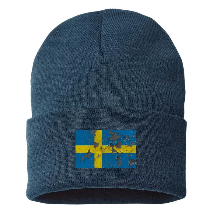 Sweden Stone Flag Sustainable Knit Beanie