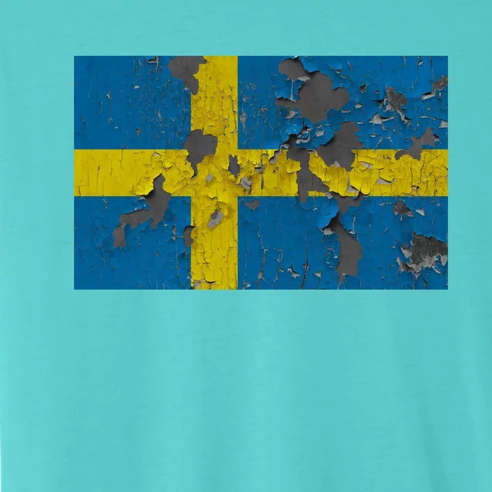 Sweden Stone Flag ChromaSoft Performance T-Shirt