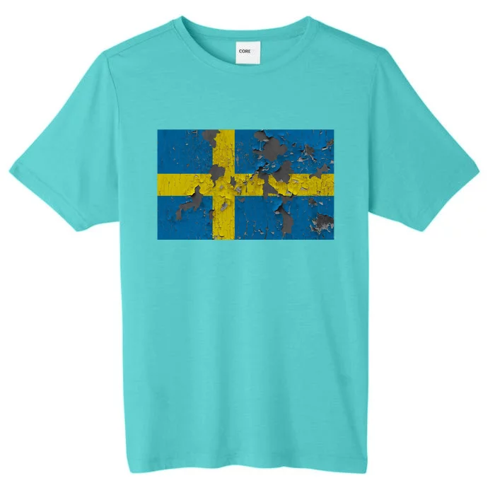 Sweden Stone Flag ChromaSoft Performance T-Shirt