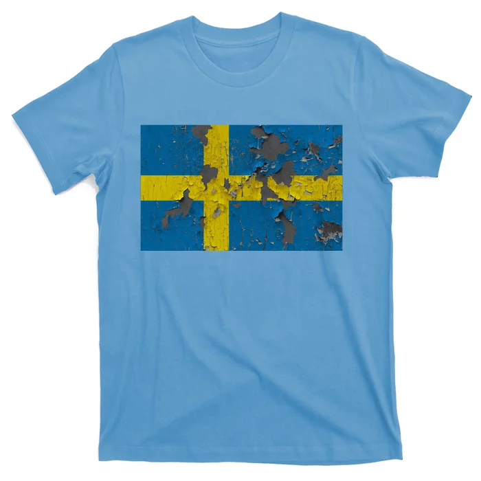 Sweden Stone Flag T-Shirt