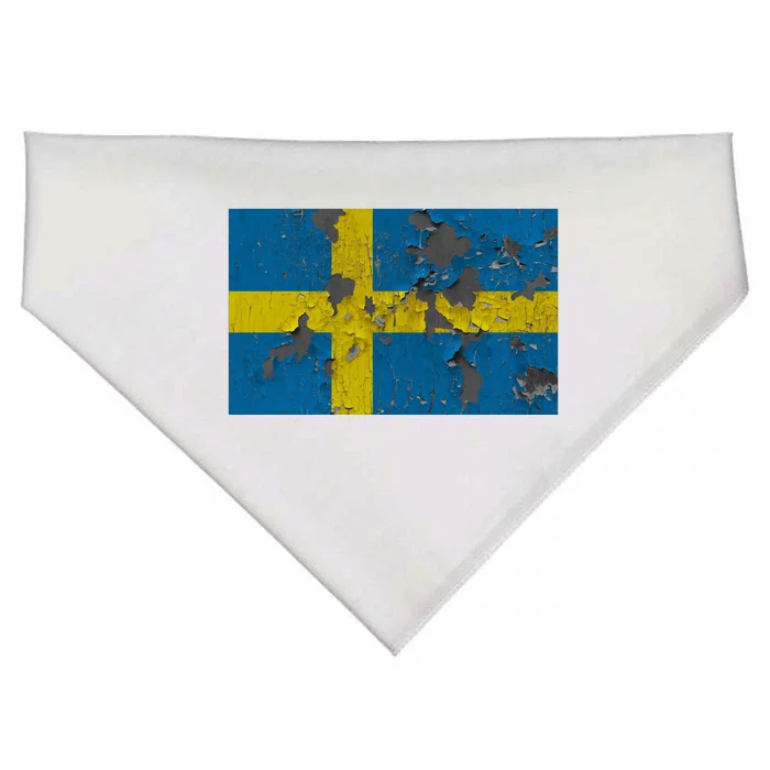 Sweden Stone Flag USA-Made Doggie Bandana