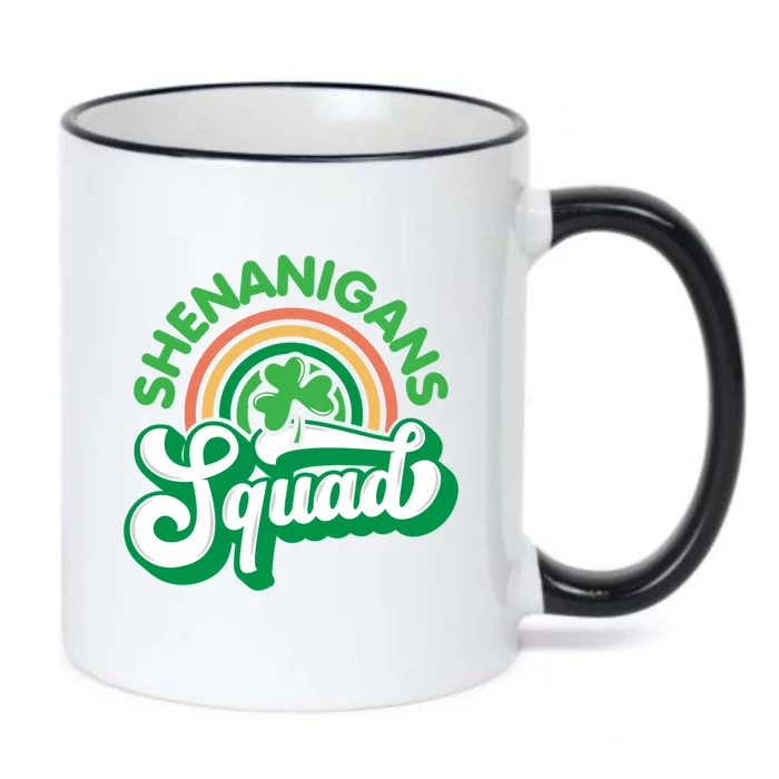 Shenanigans Squad Funny St Patricks Day Ing Cute Gift Black Color Changing Mug