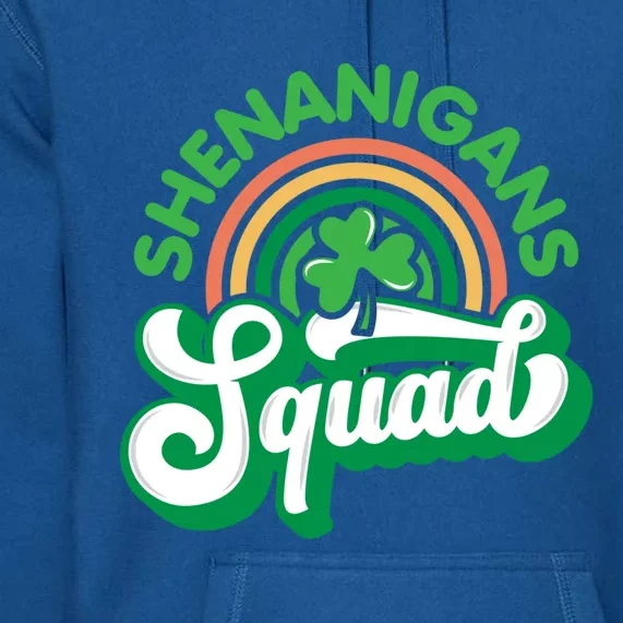 Shenanigans Squad Funny St Patricks Day Ing Cute Gift Premium Hoodie