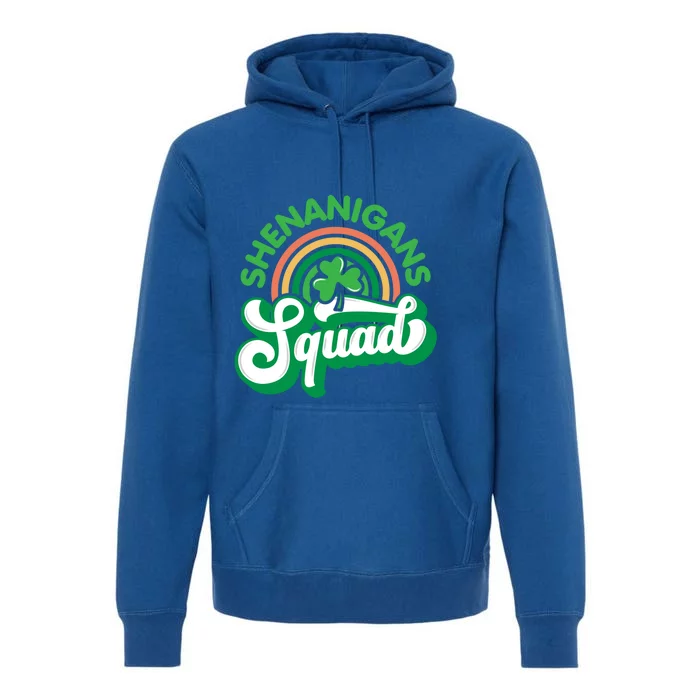 Shenanigans Squad Funny St Patricks Day Ing Cute Gift Premium Hoodie