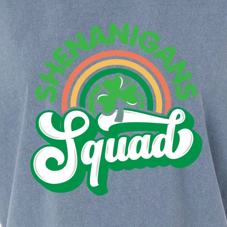 Shenanigans Squad Funny St Patricks Day Ing Cute Gift Garment-Dyed Women's Muscle Tee