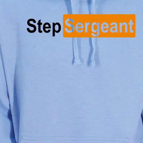 Step Sergeant Funny Military Unisex Surf Hoodie