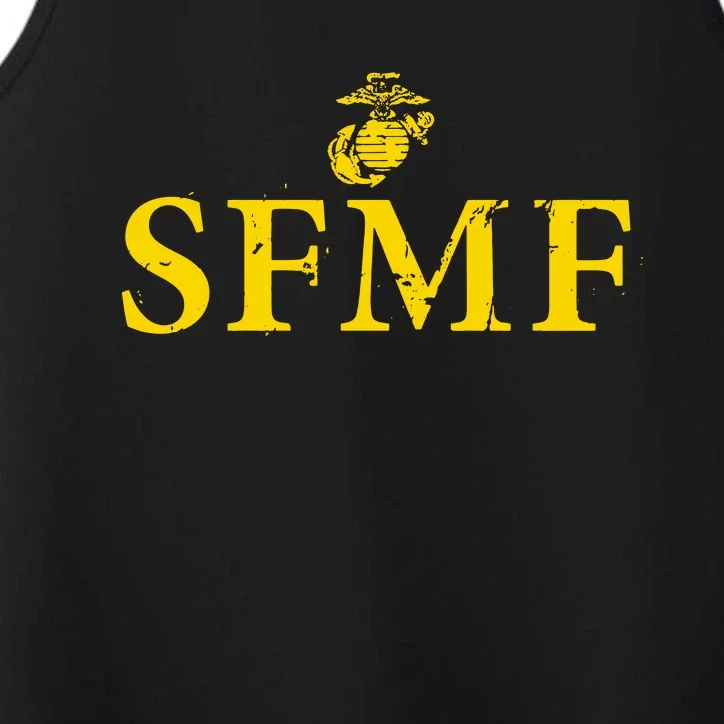 SFMF Semper Fi US Marines Performance Tank