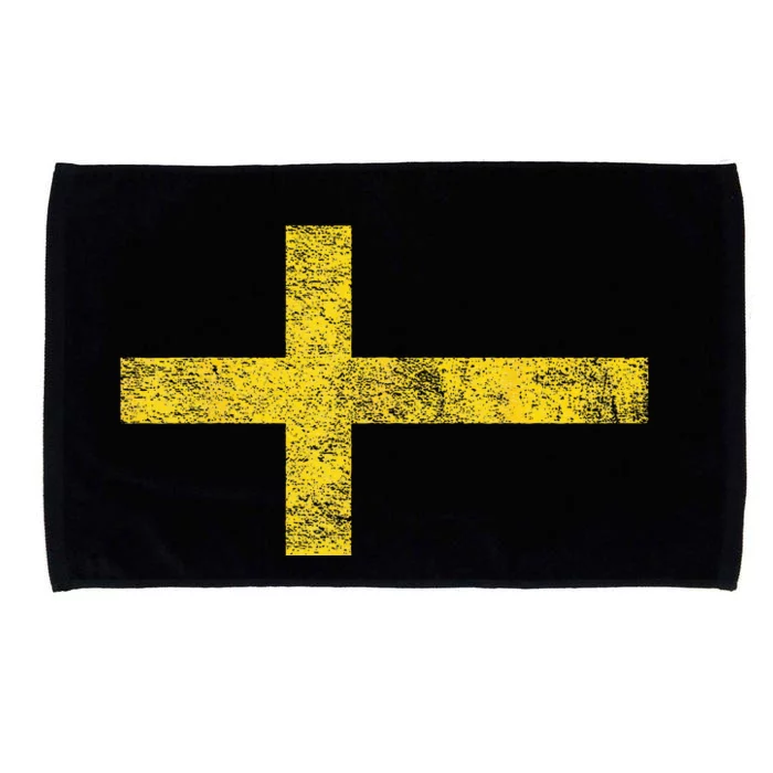 SWEDEN SWEDISH FLAG SVENSKA SVERIGE NORDIC CROSS Microfiber Hand Towel