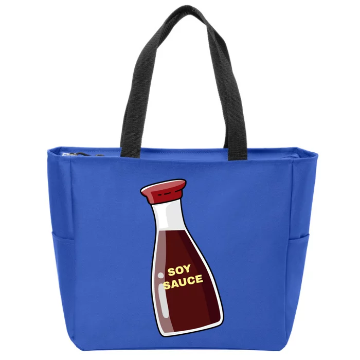 Soy Sauce For Sushi Design Sushi Lover Gift Zip Tote Bag