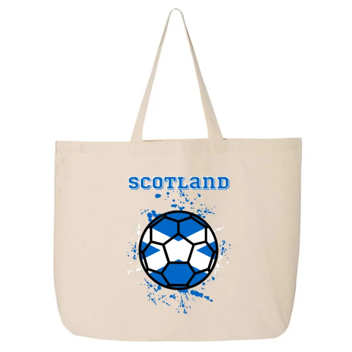 Soccer Scotland Funny 25L Jumbo Tote