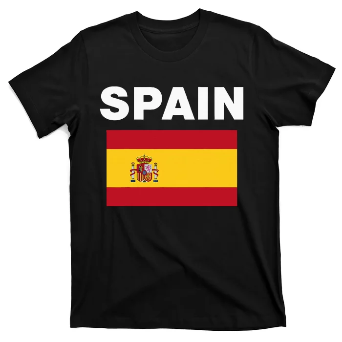 Spain Spanish Flag Heritage T-Shirt