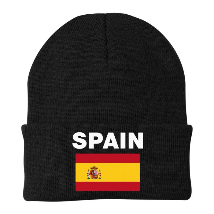 Spain Spanish Flag Heritage Knit Cap Winter Beanie