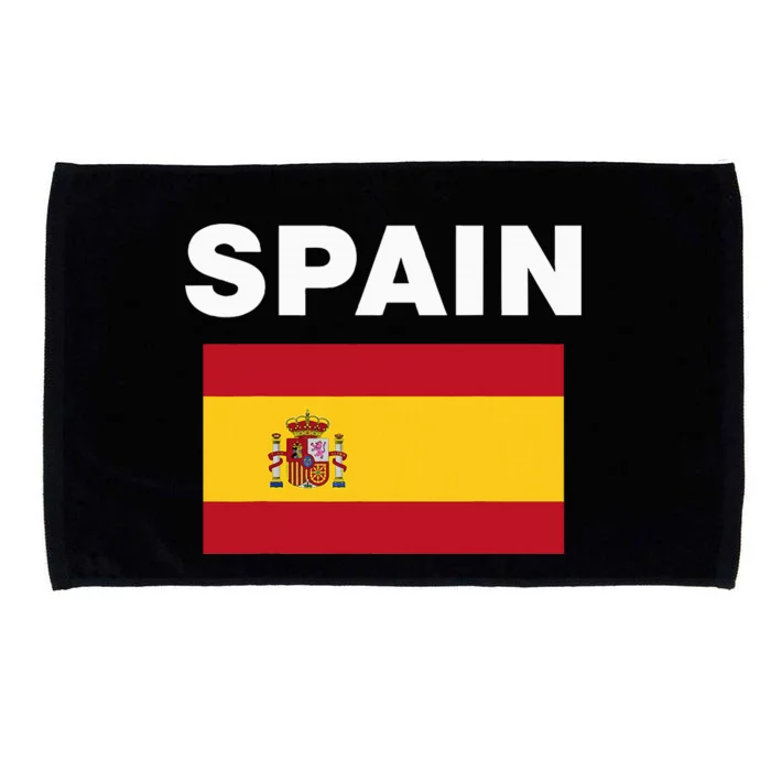 Spain Spanish Flag Heritage Microfiber Hand Towel