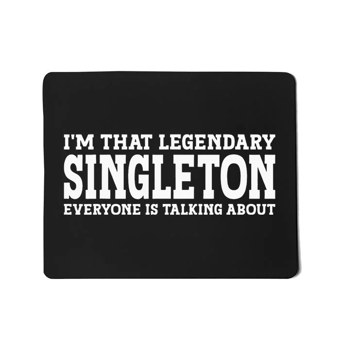 Singleton Surname Funny Team Family Last Name Singleton Mousepad