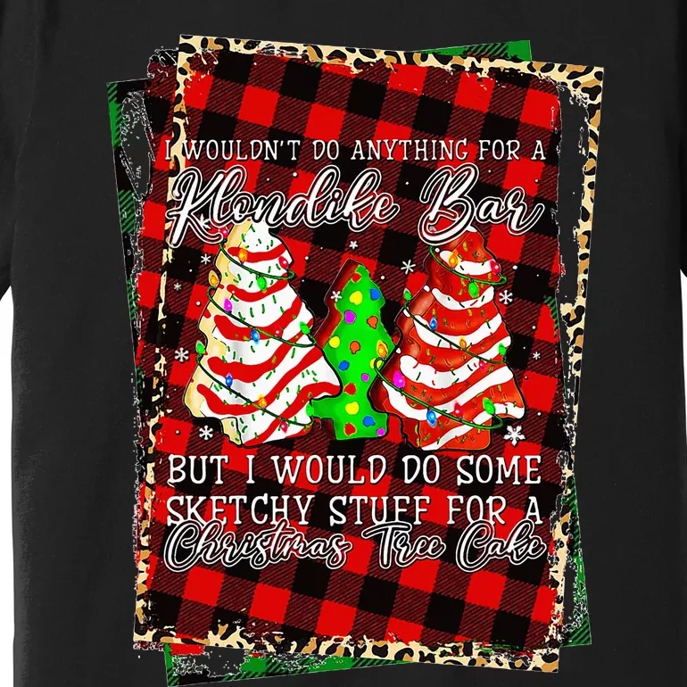 Sketchy Stuff For Some Christmas Tree Cakes Debbie Pajama Premium T-Shirt