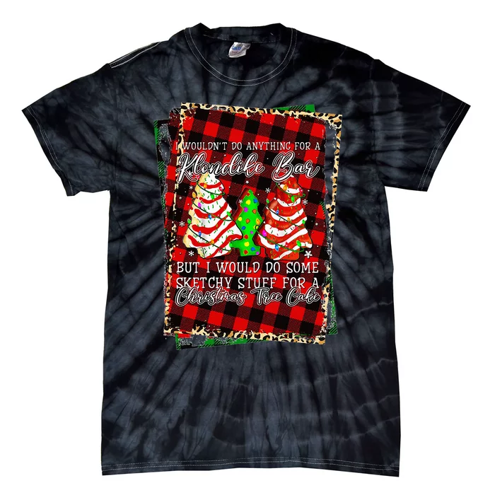 Sketchy Stuff For Some Christmas Tree Cakes Debbie Pajama Tie-Dye T-Shirt