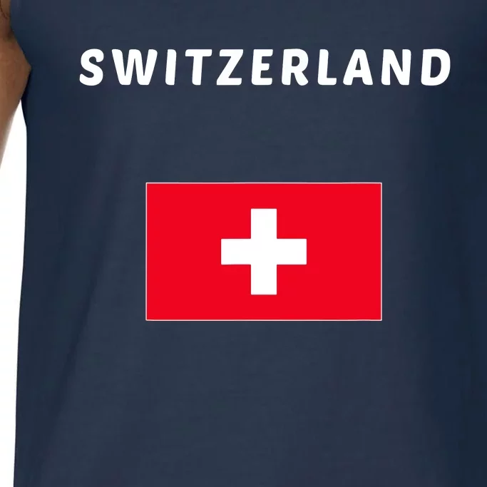 Switzerland Swiss Flag Comfort Colors® Tank Top