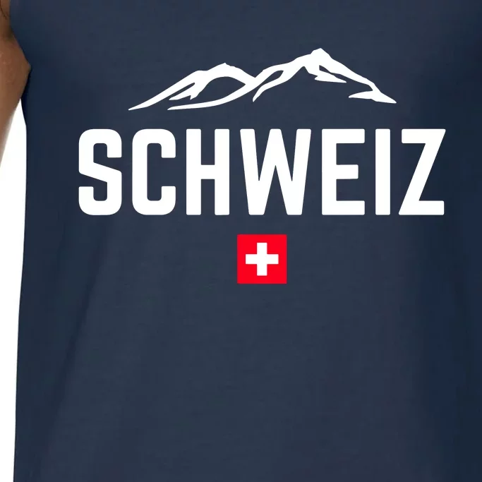 SUISSE SWITZERLAND Flag Comfort Colors® Tank Top