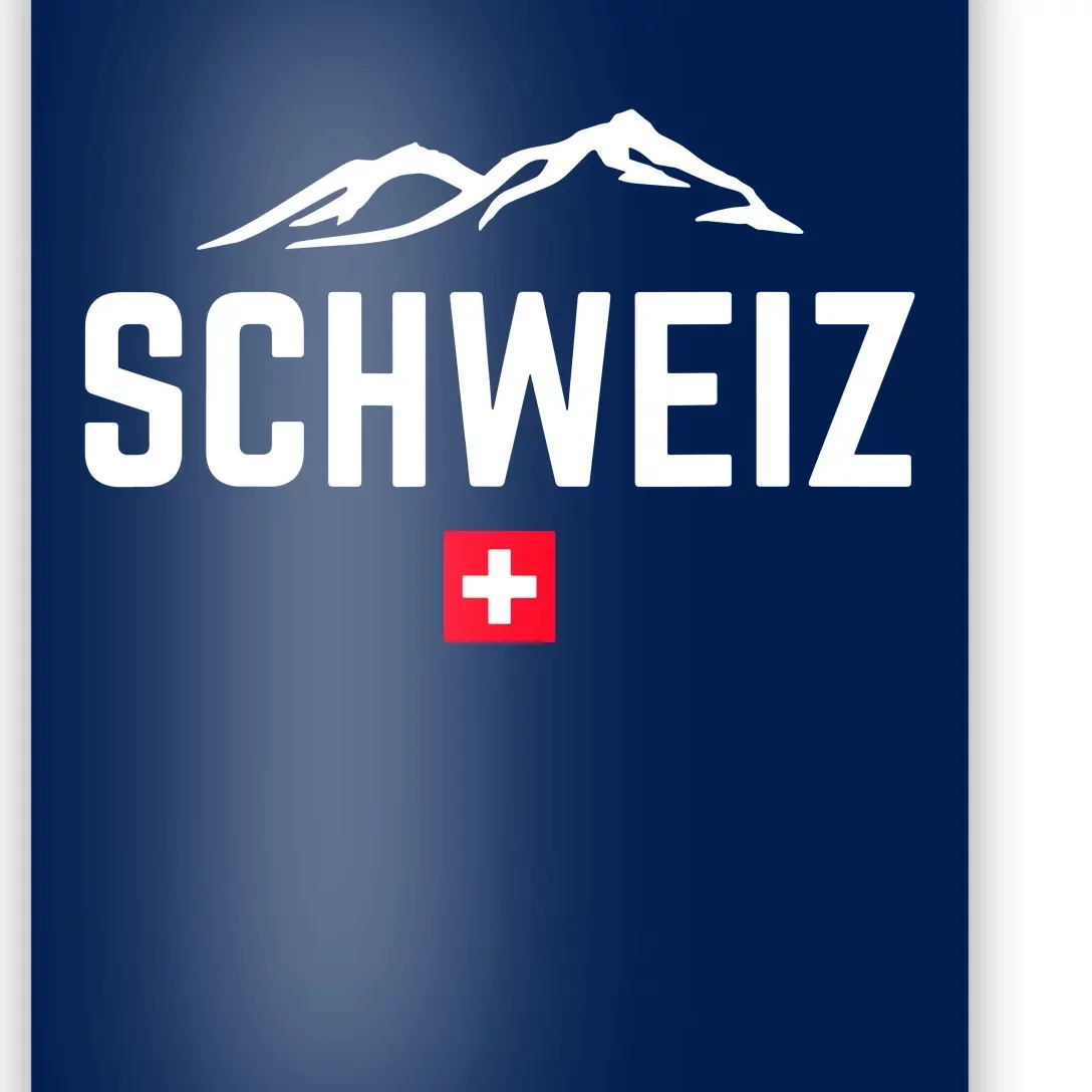 SUISSE SWITZERLAND Flag Poster