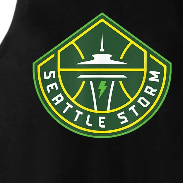 Seattle Storm Fan Base Ladies Tri-Blend Wicking Tank