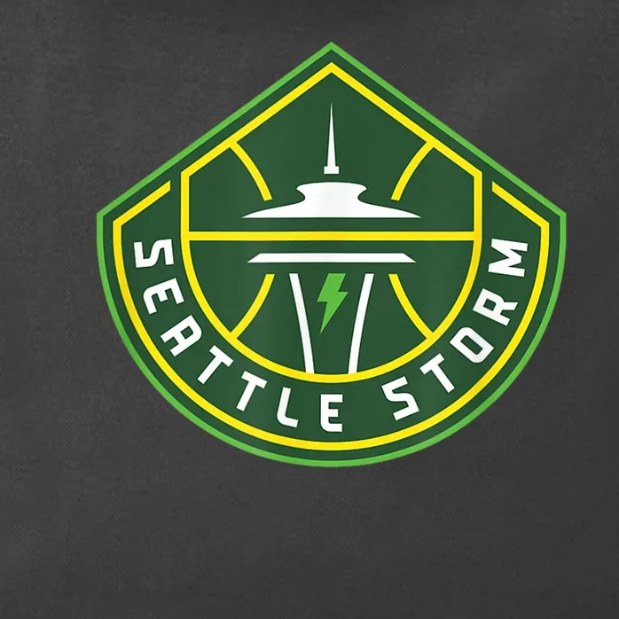 Seattle Storm Fan Base Zip Tote Bag