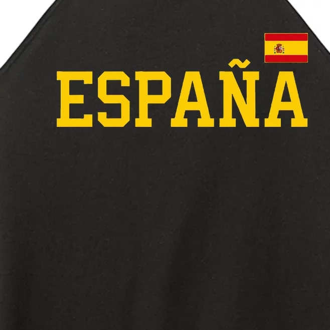 Spain Spanish Flag Red EspañA Women’s Perfect Tri Rocker Tank