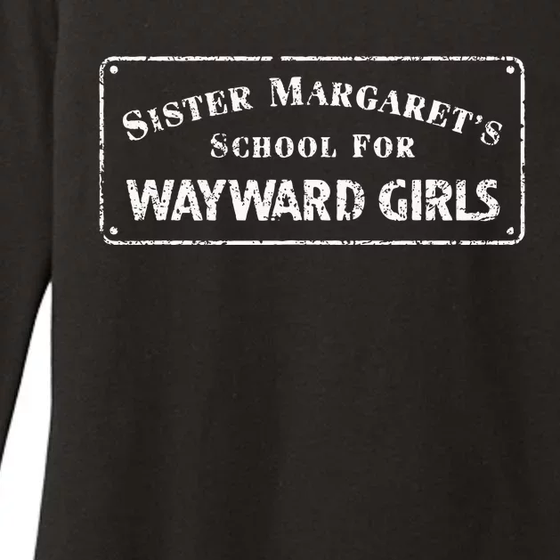 Sister School For Wayward Womens CVC Long Sleeve Shirt