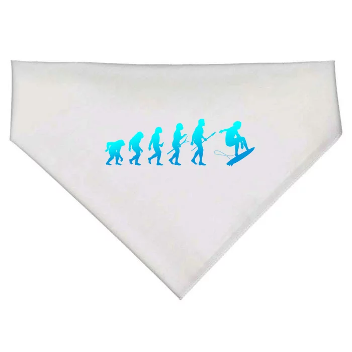 Skimboarding Skimboard Funny Evolution Beach Surfing Great Gift USA-Made Doggie Bandana