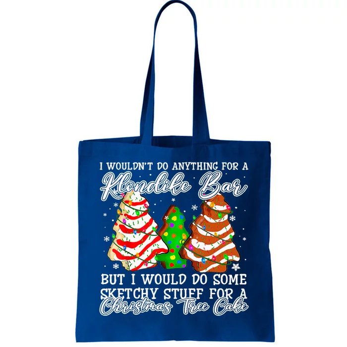 Sketchy Stuff For Some Christmas Tree Cakes Debbie Pajama Gift Tote Bag