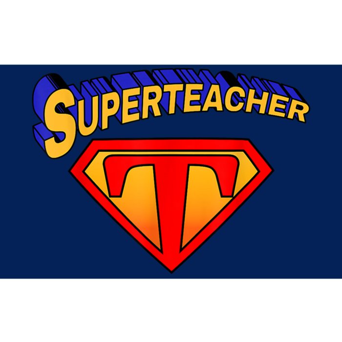 Superteacher Superhero Funny Teacher Gift Idea Bumper Sticker