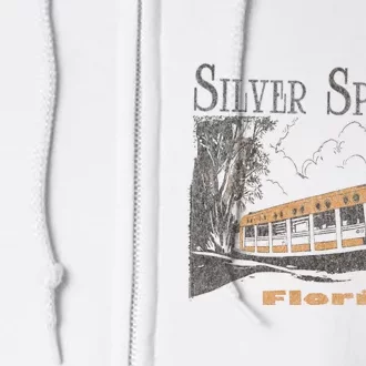 Silver Springs Florida Full Zip Hoodie