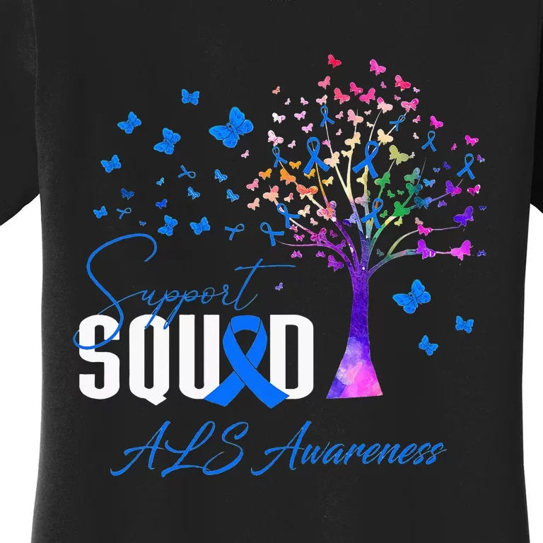 Support Squad For Als Awareness Women's T-Shirt