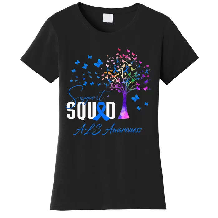 Support Squad For Als Awareness Women's T-Shirt