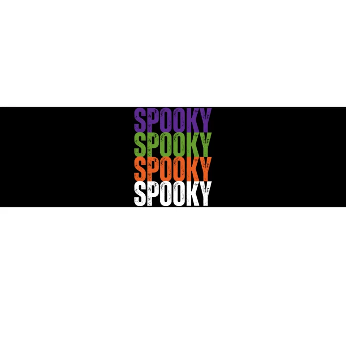 Spooky Spooky Funny Cute Halloween Bumper Sticker