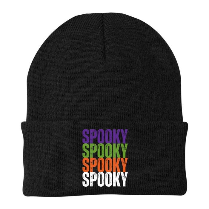 Spooky Spooky Funny Cute Halloween Knit Cap Winter Beanie