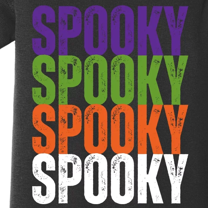 Spooky Spooky Funny Cute Halloween Baby Bodysuit