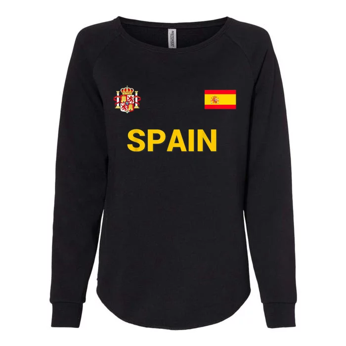 Spain Shirt-Espana Flag Jersey Soccer -Football Womens California Wash Sweatshirt