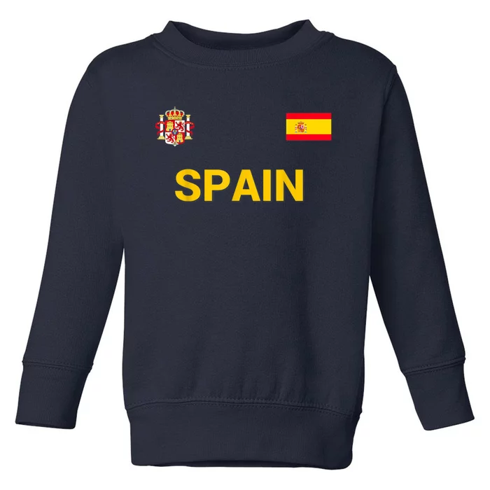 Spain Shirt-Espana Flag Jersey Soccer -Football Toddler Sweatshirt