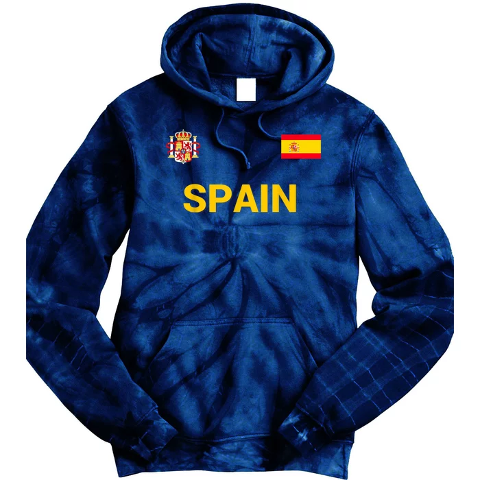 Spain Shirt-Espana Flag Jersey Soccer -Football Tie Dye Hoodie